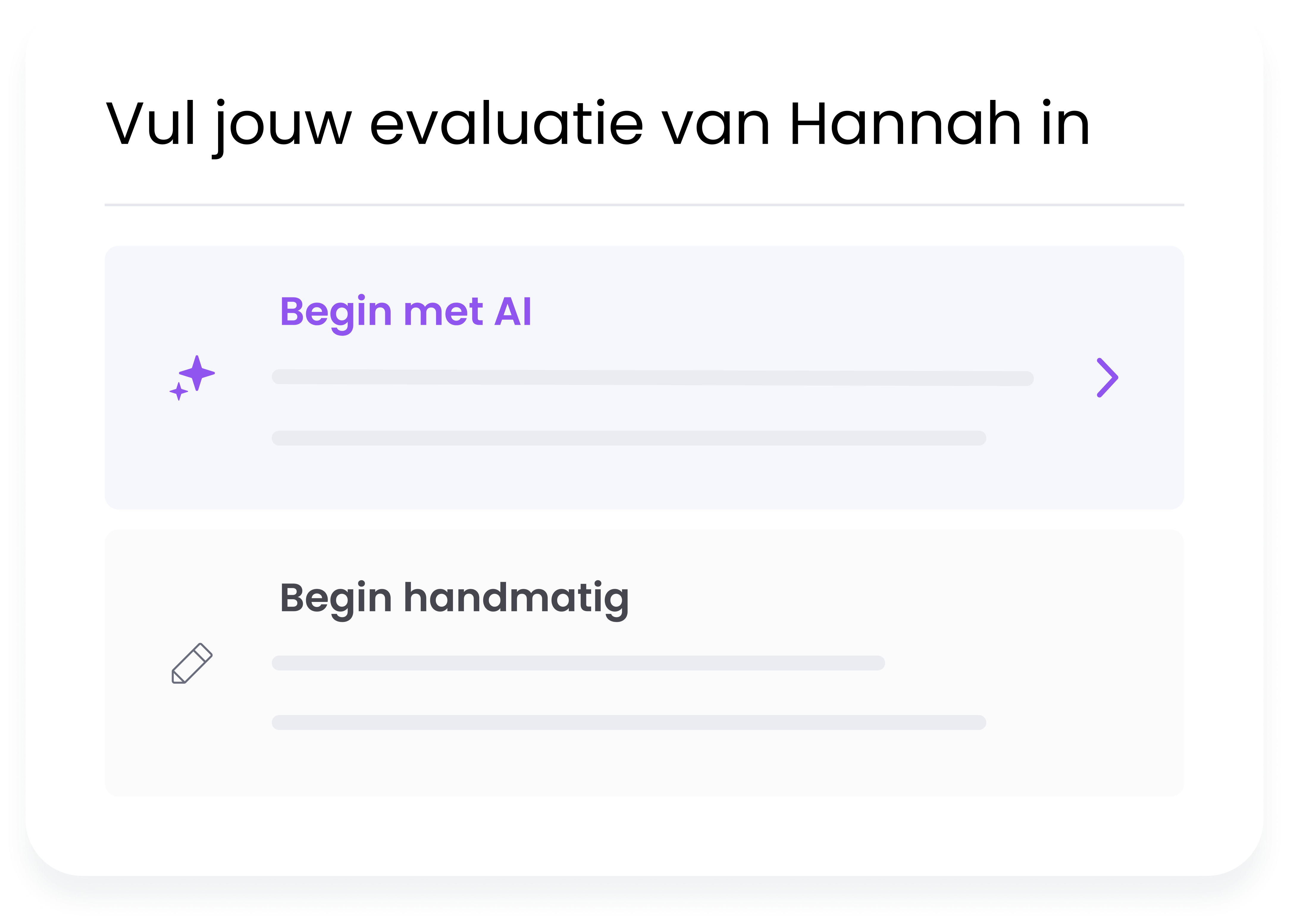 Automatisierter Bewertungsprozess