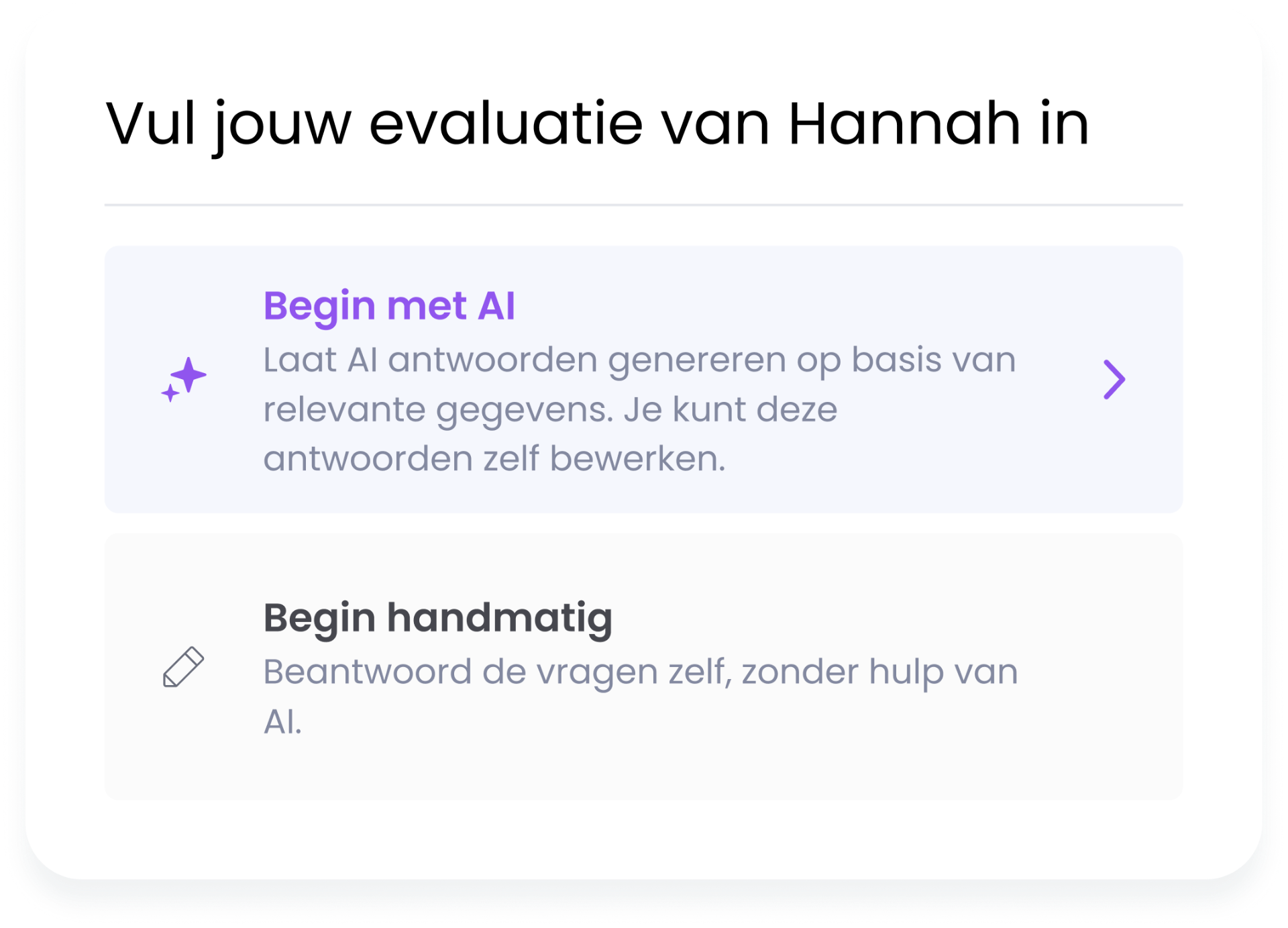 Auto-evaluatie door AI