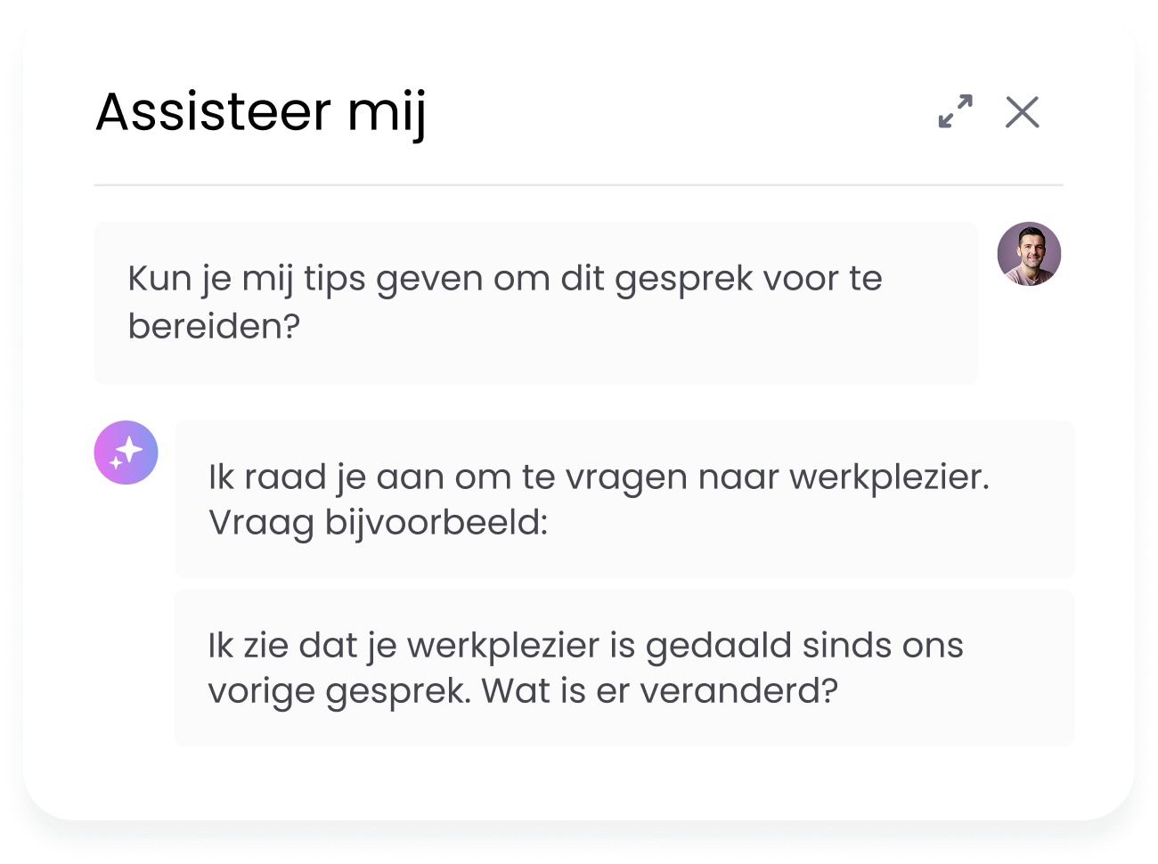 Feedbacktips door AI